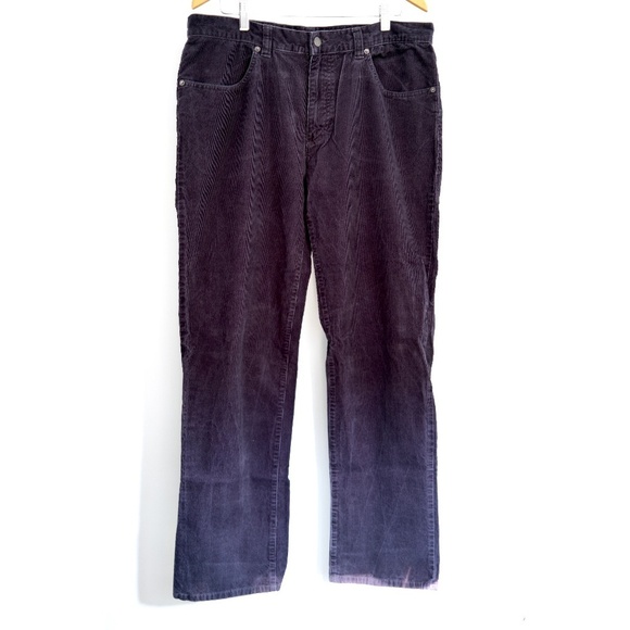 Patagonia - Vintage Wide Purple Corduroy Pants (36 x 33) - Picture 1 of 3